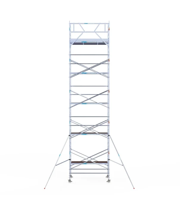 EuroScaffold Échafaudage roulant EuroScaffold Original 135x250 hauteur travail 11,2 m