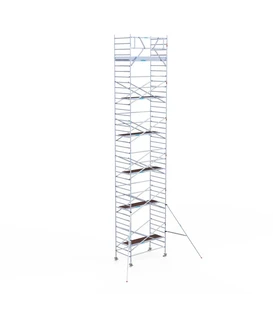 Échafaudage roulant EuroScaffold Original 135x250 hauteur travail 13,2 m