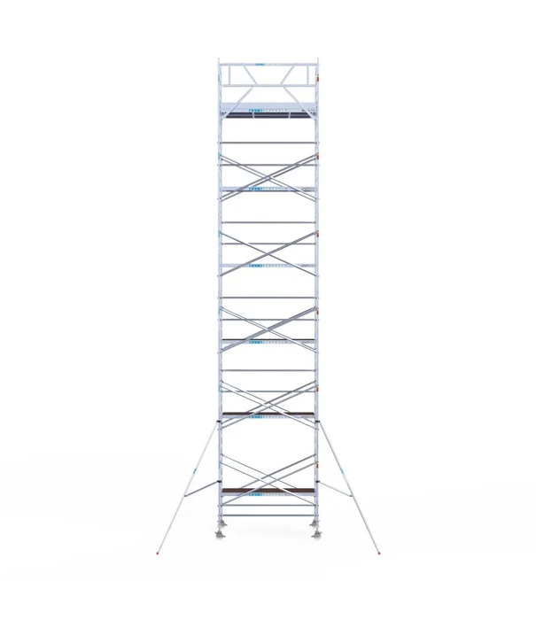 EuroScaffold Échafaudage roulant EuroScaffold Original 135x250 hauteur travail 13,2 m