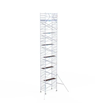 Échafaudage roulant EuroScaffold Original 135x250 hauteur travail 14,2 m