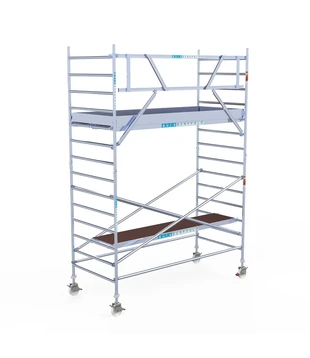 Échafaudage roulant EuroScaffold Original 135x305 hauteur travail 5,2 m