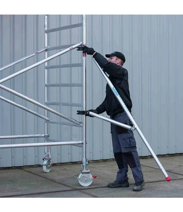 EuroScaffold EuroScaffold Rollgerüst Original 135x305 Arbeitshöhe 7,2 m