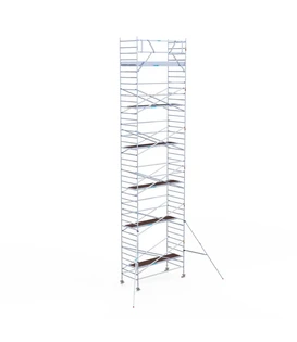Échafaudage roulant EuroScaffold Original 135x305 hauteur travail 13,2 m