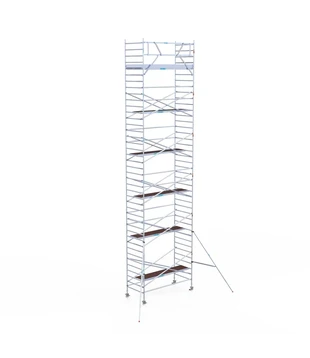 Échafaudage roulant EuroScaffold Original 135x305 hauteur travail 13,2 m