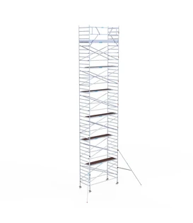 Échafaudage roulant EuroScaffold Original 135x305 hauteur travail 14,2 m