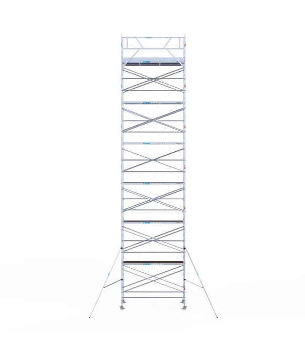 EuroScaffold Échafaudage roulant EuroScaffold Original 135x305 hauteur travail 14,2 m