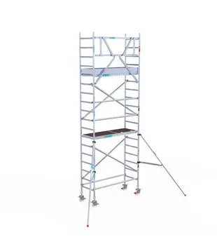 EuroScaffold rolsteiger Original 75x190 werkhoogte 6,2 m