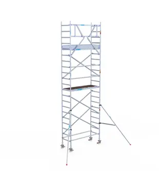 Échafaudage roulant EuroScaffold Original 75x190 hauteur travail 7,2 m