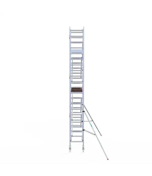 EuroScaffold Échafaudage roulant EuroScaffold Original 75x190 hauteur travail 7,2 m