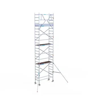 Échafaudage roulant EuroScaffold Original 75x190 hauteur travail 8,2 m