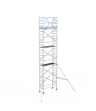 Échafaudage roulant EuroScaffold Original 75x190 hauteur travail 9,2 m
