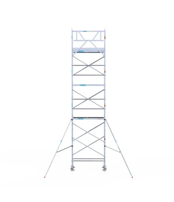 EuroScaffold EuroScaffold PRO échafaudage roulant 75x190 hauteur travail 9,2 m