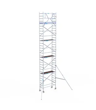 Échafaudage roulant EuroScaffold Original 75x190 hauteur travail 10,2 m