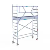 Échafaudage roulant EuroScaffold Original 75x250 hauteur travail 4,2 m