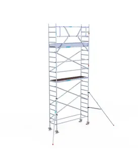 Échafaudage roulant EuroScaffold Original 75x250 hauteur travail 7,2 m