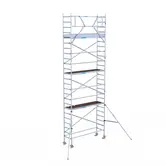 Échafaudage roulant EuroScaffold Original 75x250 hauteur travail 8,2 m