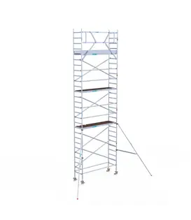 Échafaudage roulant EuroScaffold Original 75x250 hauteur travail 9,2 m