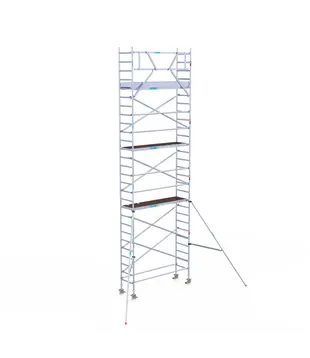 Échafaudage roulant EuroScaffold Original 75x250 hauteur travail 9,2 m
