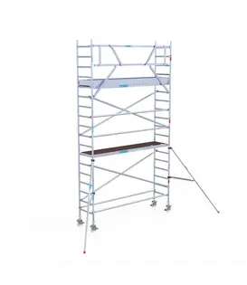 Échafaudage roulant EuroScaffold Original 75x305 hauteur travail 6,2 m