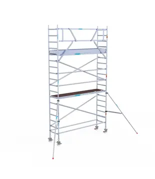 Échafaudage roulant EuroScaffold Original 75x305 hauteur travail 6,2 m