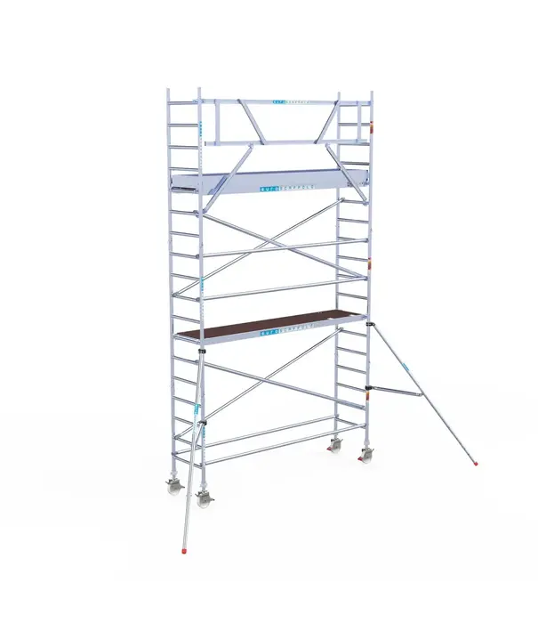 EuroScaffold EuroScaffold PRO échafaudage roulant 75x305 hauteur travail 6,2 m