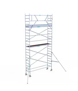 Échafaudage roulant EuroScaffold Original 75x305 hauteur travail 7,2 m