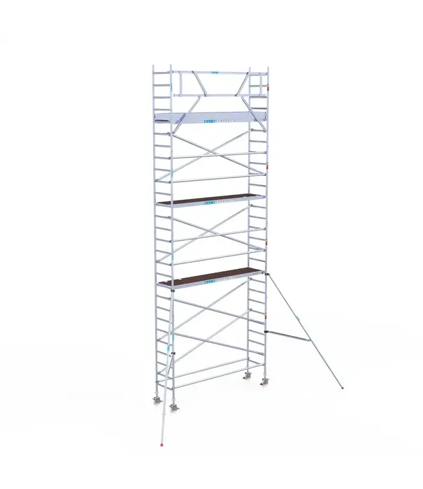 EuroScaffold Échafaudage roulant EuroScaffold Original 75x305 hauteur travail 9,2 m