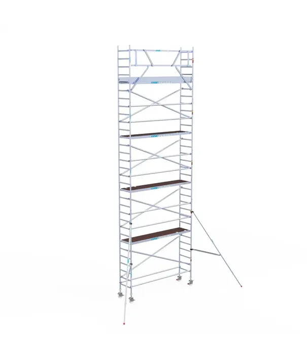 EuroScaffold Échafaudage roulant EuroScaffold Original 75x305 hauteur travail 10,2 m