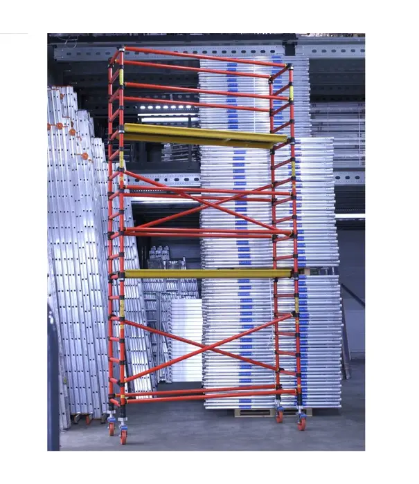 Genex Scaffolds Genex Unitec échafaudage en fibre de verre 75x200 hauteur travail 6 m