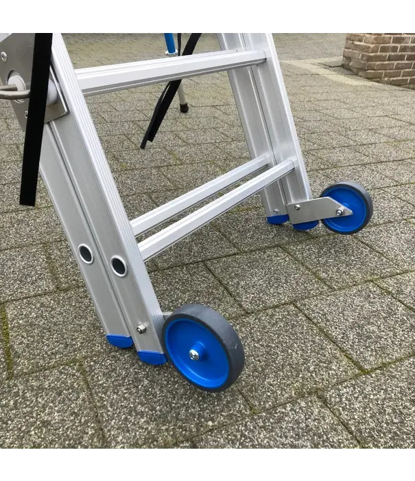 Solide Solide PIRL Teleskop Plattformleiter 4-6 Sprossen
