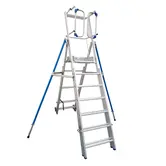 Solide PIR telescopisch werkplatform 7-10 treden