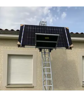 Solar kit - zonnepanelen dragerpakket voor ladderlift Apache - Nevada
