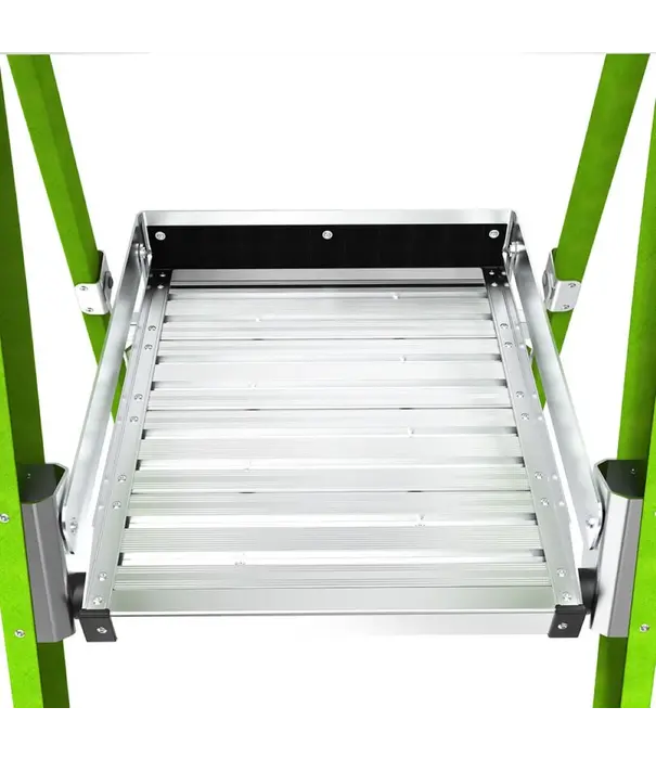 Little Giant Little Giant Safety Cage Podestleiter GFK 6 Stufen