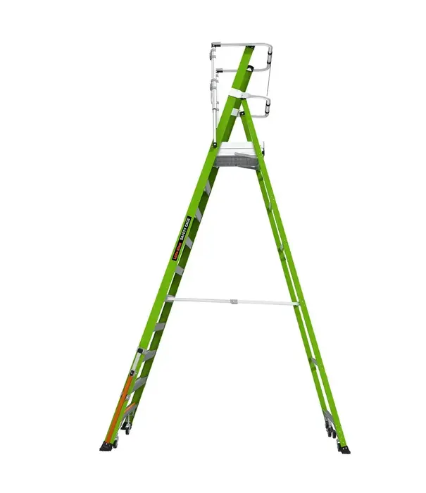 Little Giant Little Giant Safety Cage Podestleiter GFK 10 Stufen