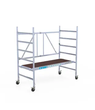 Échafaudage pliant EuroScaffold 90x190 hauteur travail 3 m