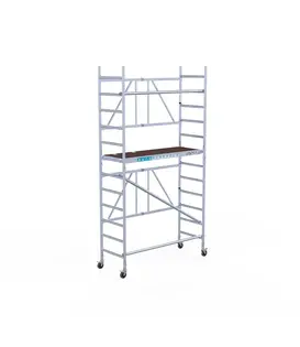 Échafaudage pliant Euroscaffold hauteur de travail 4,50 m