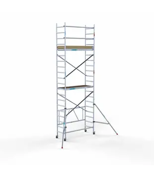 Zimmerfahrgerüst Euroscaffold Arbeitshöhe 6,50 m
