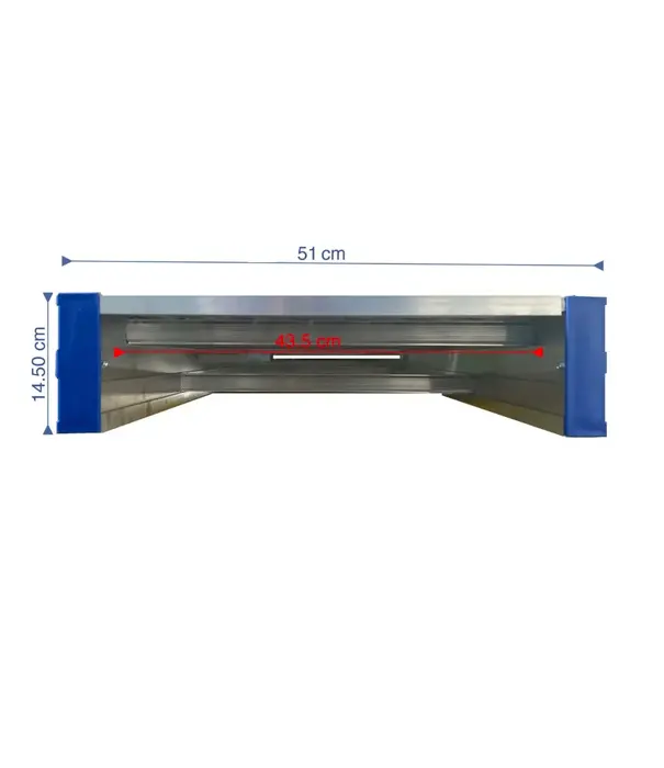 Solide Solide passerelle de travail en aluminium 6,20 m