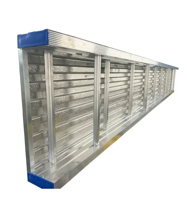 Solide Solide passerelle de travail en aluminium 6,20 m