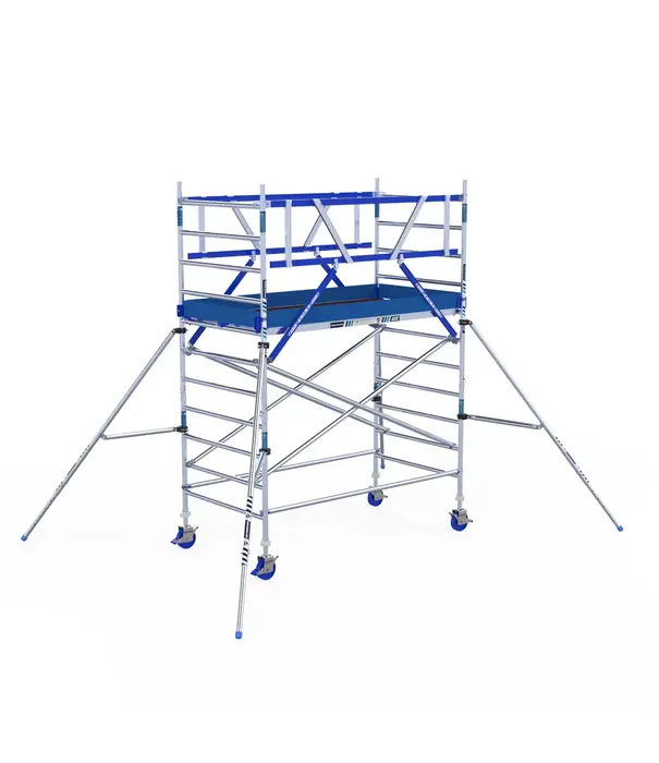 ASC ASC Rollgerüst AGS Pro doppelseitig 135 x 190 x 4,2 m Arbeitshöhe