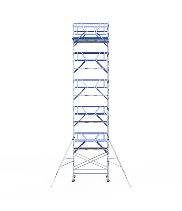 ASC Échafaudage roulant ASC AGS Pro double 135 x 190 x 12,2 m hauteur travail