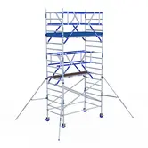 ASC Rollgerüst AGS Pro doppelseitig 135 x 250 x 6,2 m Arbeitshöhe