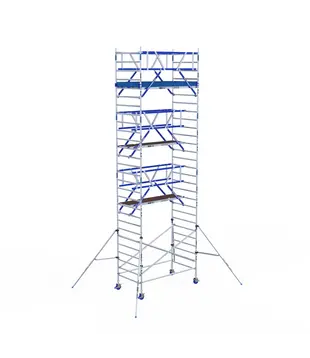 Échafaudage roulant ASC AGS Pro double 135 x 250 x 9,2 m hauteur travail
