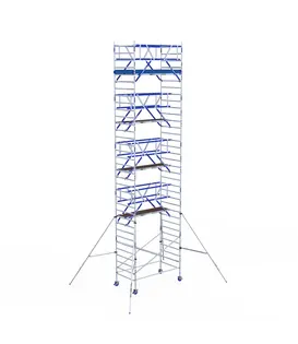 ASC Rollgerüst AGS Pro doppelseitig 135 x 250 x 11,2 m Arbeitshöhe