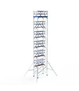 Échafaudage roulant ASC AGS Pro double 135 x 250 x 14,2 m hauteur travail
