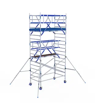 ASC Rollgerüst AGS Pro doppelseitig 135 x 305 x 6,2 m Arbeitshöhe