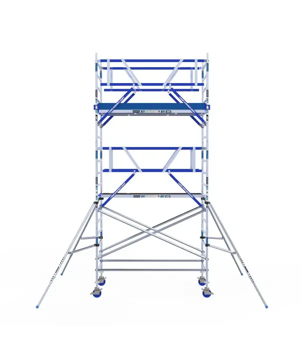 ASC Échafaudage roulant ASC AGS Pro double 135 x 305 x 6,2 m hauteur travail