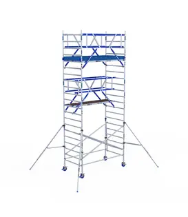 Échafaudage roulant ASC AGS Pro double 135 x 305 x 7,2 m hauteur travail