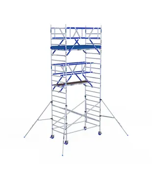 Échafaudage roulant ASC AGS Pro double 135 x 305 x 7,2 m hauteur travail