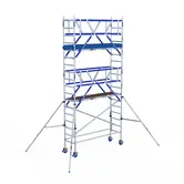 ASC Rollgerüst AGS Pro doppelseitig 75 x 190 x 6,2 m Arbeitshöhe